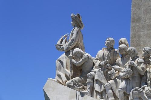 Historical monument in Lisbon